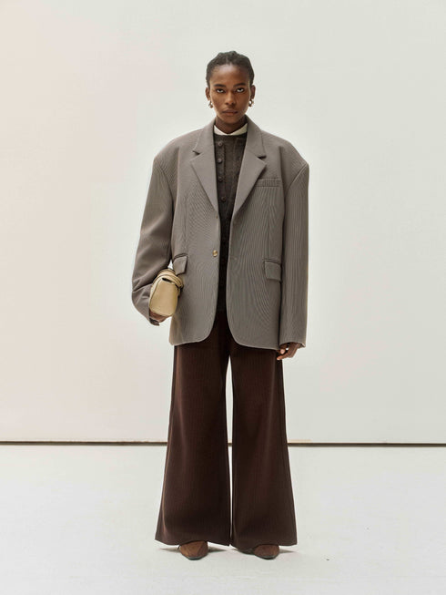 Veil Check Blazer